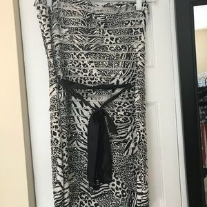 Leopard and Cheetah Print Party Dress